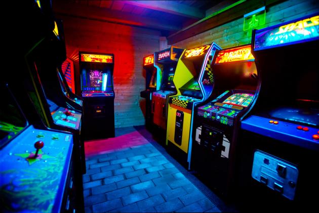 4 Spieler Arcade Videospiel Automat